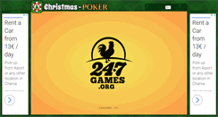Desktop Screenshot of christmas-poker.com